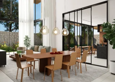 Render 3D - Sala - Projeto: Millet Arquitetura / Render: Ponto Fuga Studio